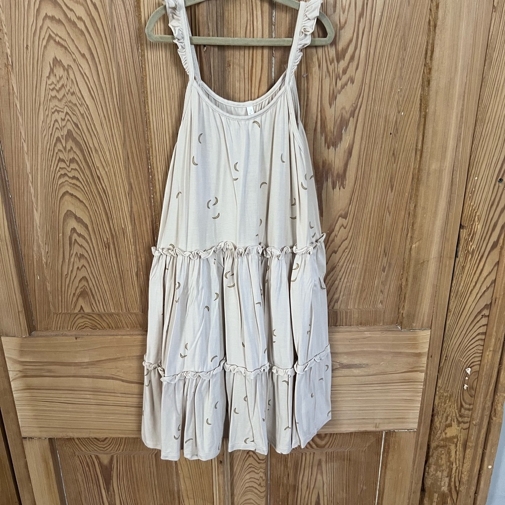 Rylee + Cru Beige Sleeveless Dress